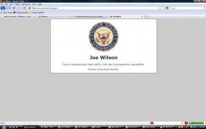joe wilson website fail joe wilson website fail