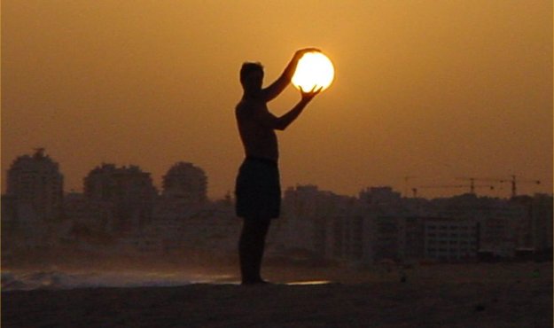the sun