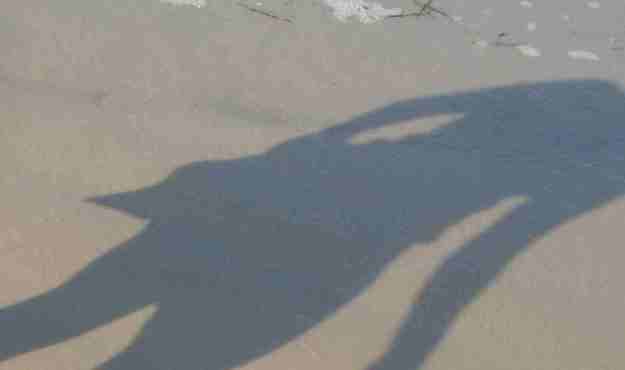 beach shadow beach shadow