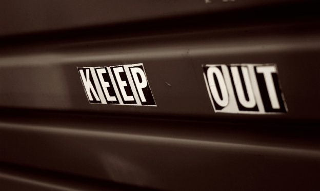 keep out