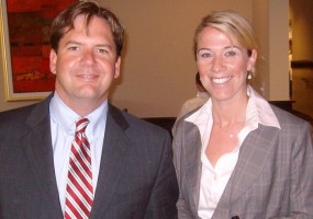 Lobbyists John DeWorken and Sunny Harmon