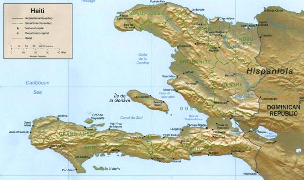 haiti map haiti map