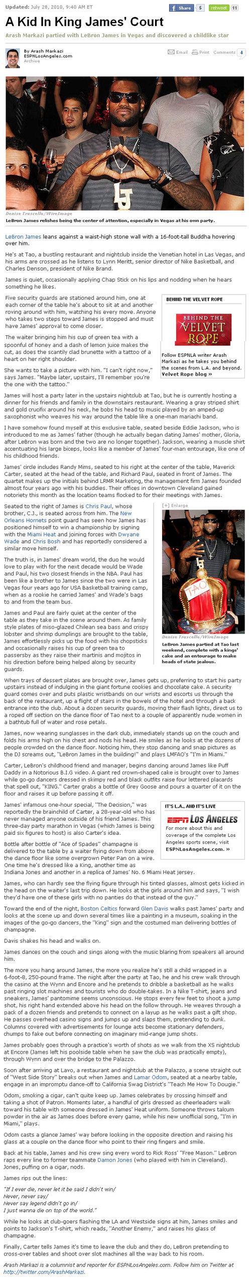 lebron story lebron story