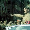 hitler saluting
