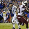 South Carolina's Marcus Lattimore gets into the endzone for a touchdown during first-quarter action in Gainesville, Fla. on Saturday, Nov. 13, 2010. (Travis Bell/Sideline Carolina)