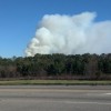 fort jackson controlled burn