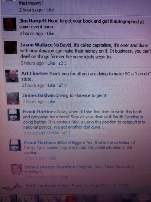 haley fb screen shot