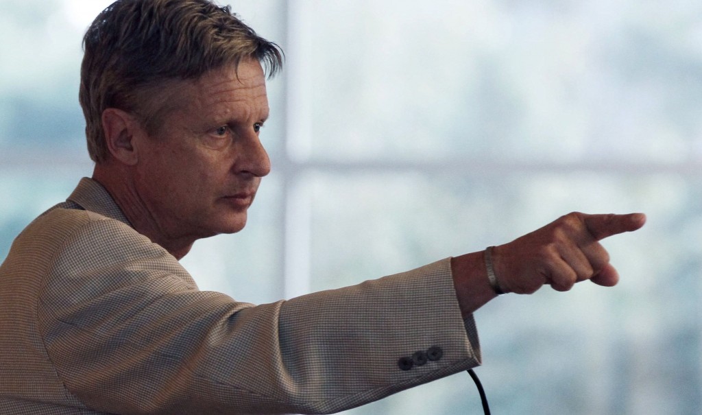 gary johnson for president