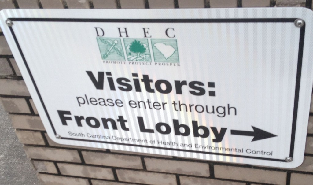 sc dhec entrance